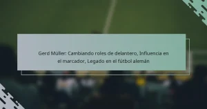 Gerd Müller: Cambiando roles de delantero, Influencia en el marcador, Legado en el fútbol alemán