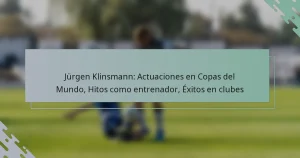 Jürgen Klinsmann: Actuaciones en Copas del Mundo, Hitos como entrenador, Éxitos en clubes